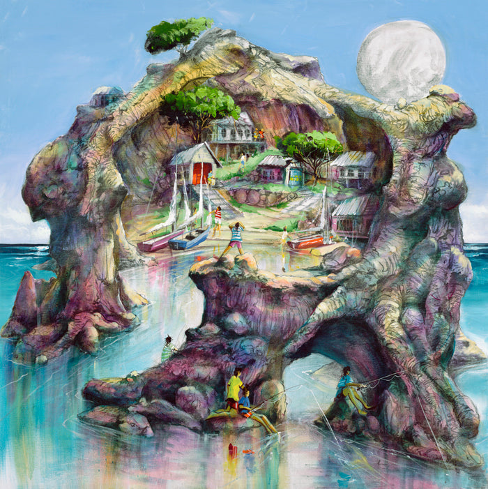 Donal Waters Looking Glass Bay Fine Art Print