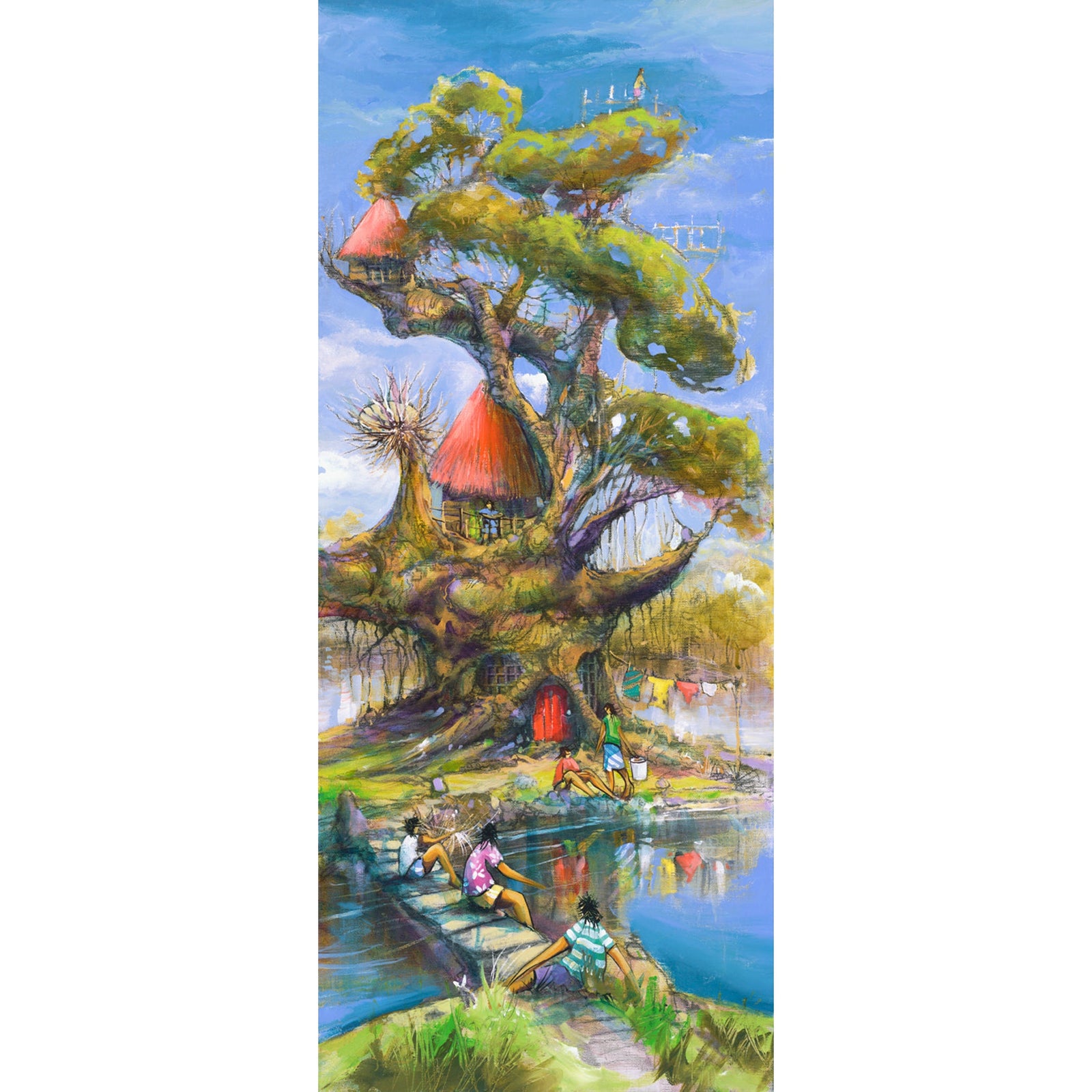 Donal Waters Lookout Fine Art Print