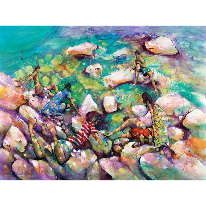 Donald Waters Pondering Fine Art Print