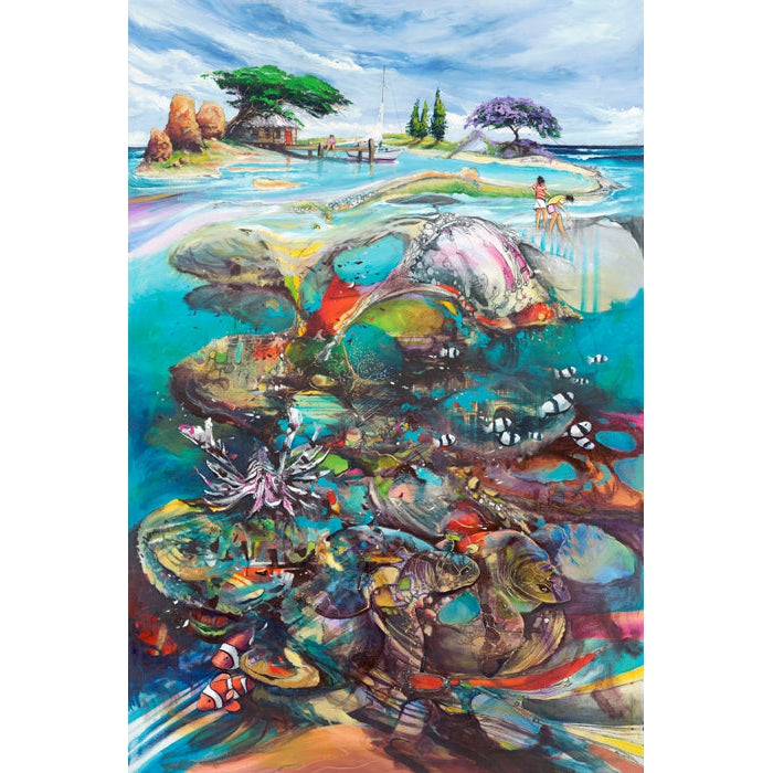 Donald Waters Postcard From Edan Fine Art Print