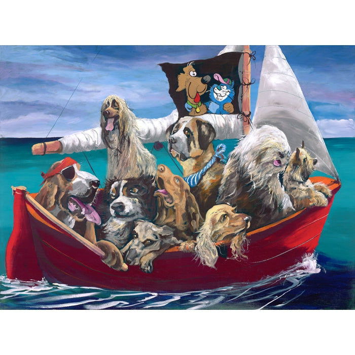 Donald Waters Raiding Party Fine Art Print