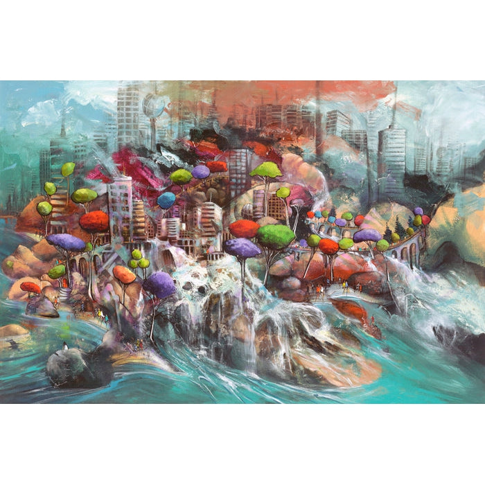 Donald Waters Rapid City Fine Art Print