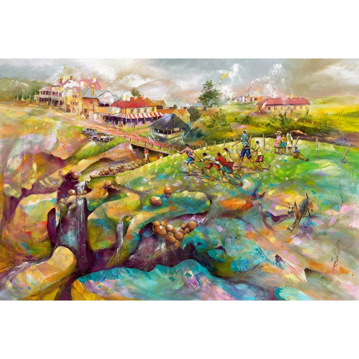 Donald Waters Shenanigans Fine Art Print