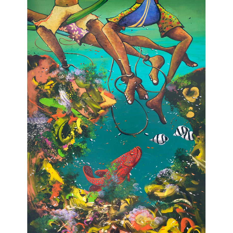 Donald Waters Tangles Fine Art Print