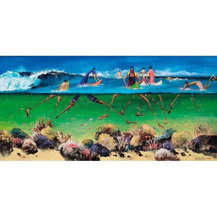 Donald Waters The Next One Fine Art Print