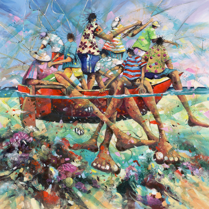 Donald Waters Titanic Charters Fine Art Print