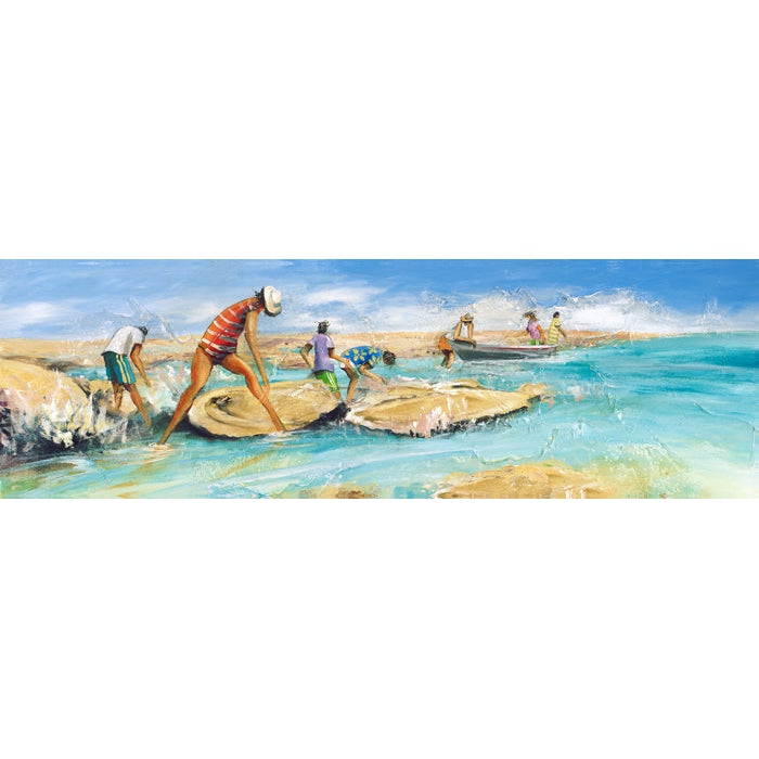 Donald Waters Treasure Hunt Fine Art Print