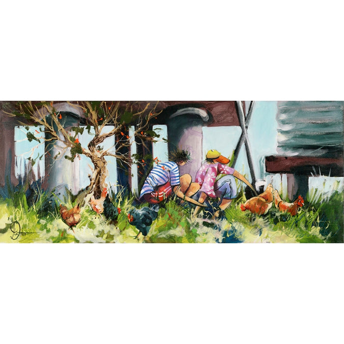 Donald Waters Undercover Fine Art Print