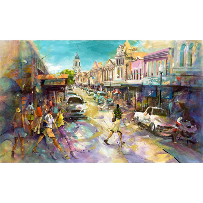 Donald Waters Urban Energy Fine Art Print