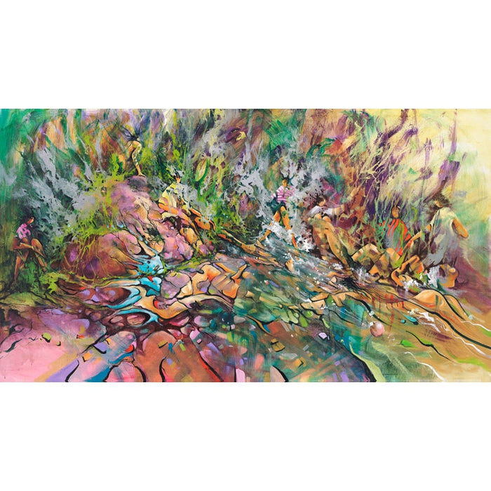 Donald Waters Water Sports Fine Art Print