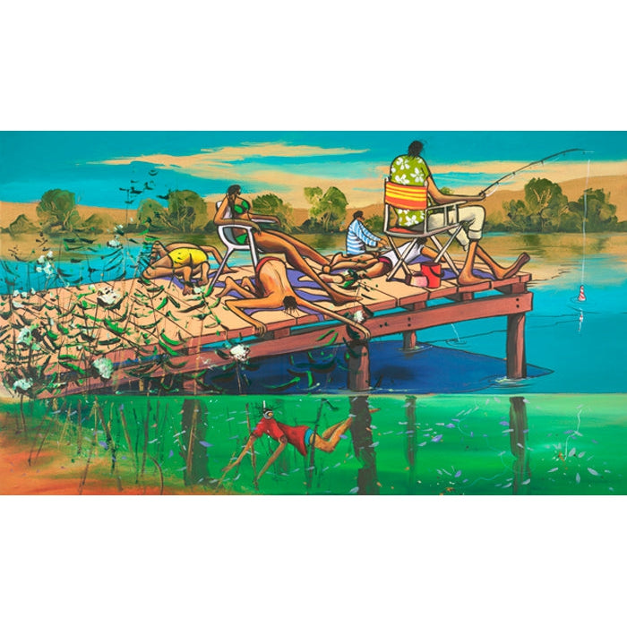 Donald Waters Where Is He Fine Art Print