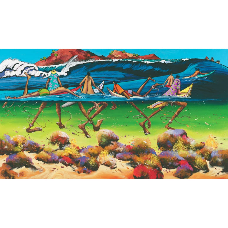 Donald Walters Great Set Fine Art Print