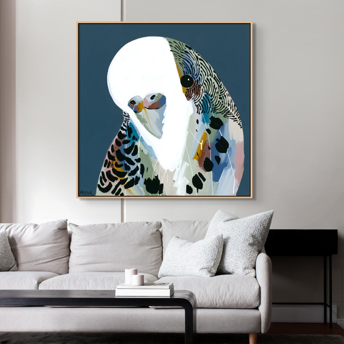 Rationalising Grief - Framed Canvas Print