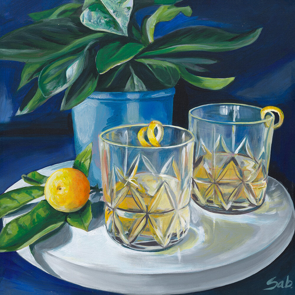 With a Twist - Paper Print