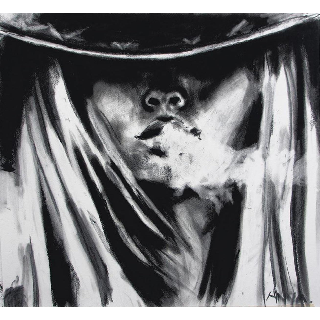 Clint Eastwood - Paper Print