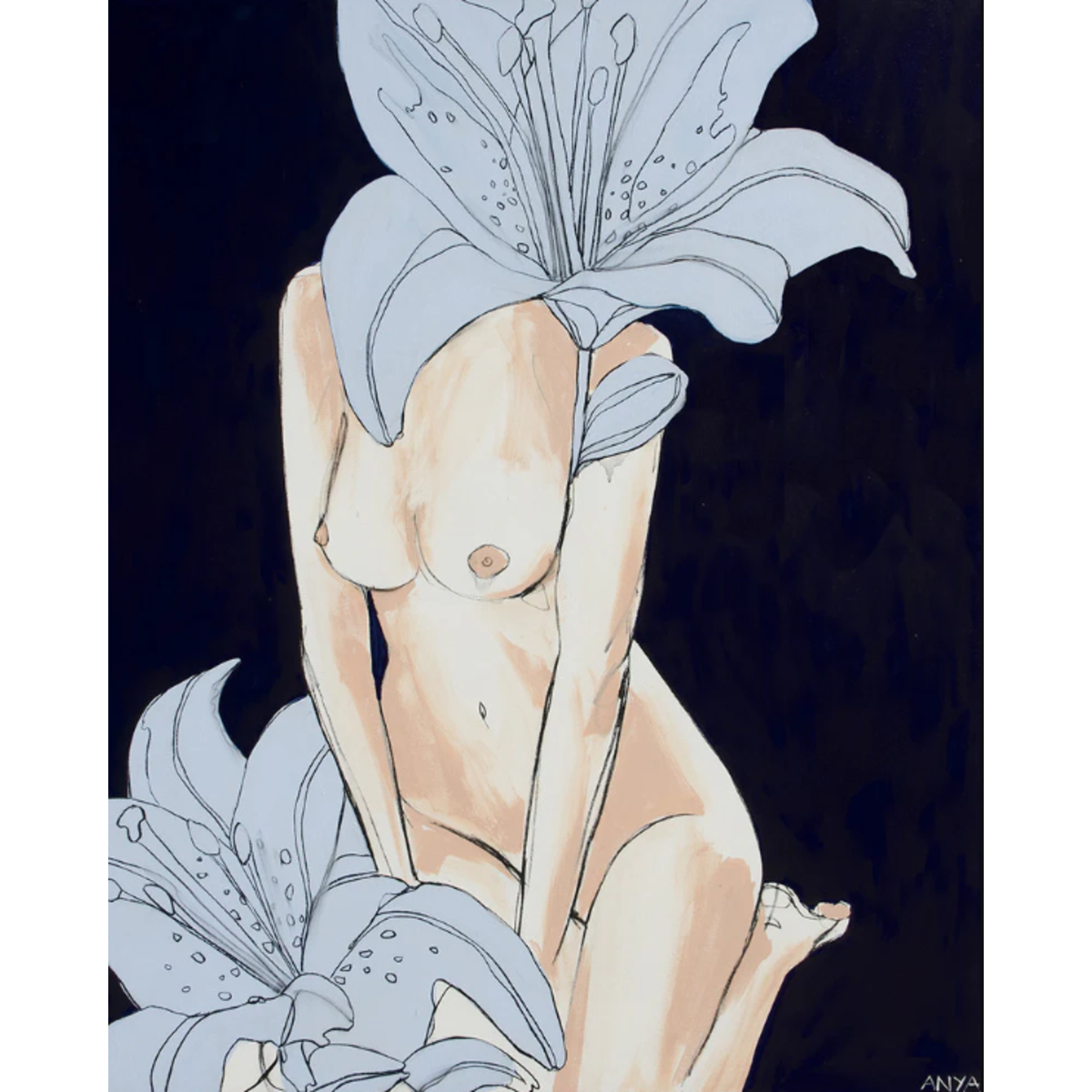 Amorously In Reach - Paper Print