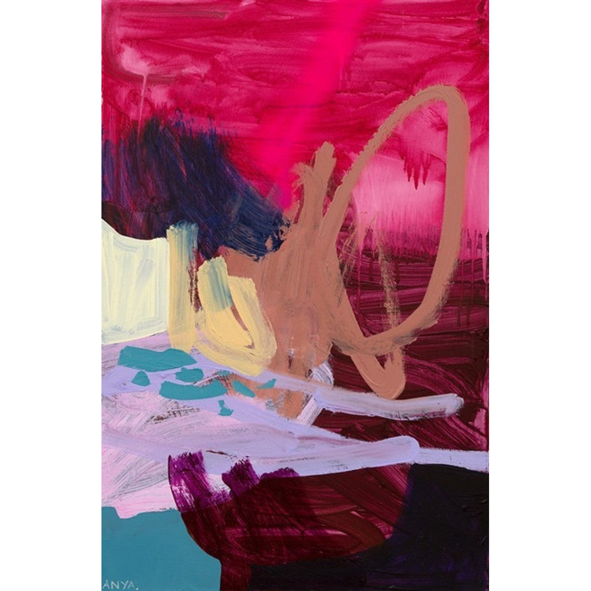 Mark Making Study #27 - Paper Print