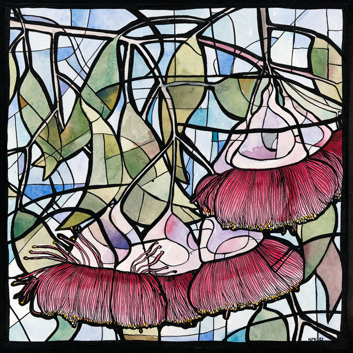 Artwork Greeting Card - Silver Princess