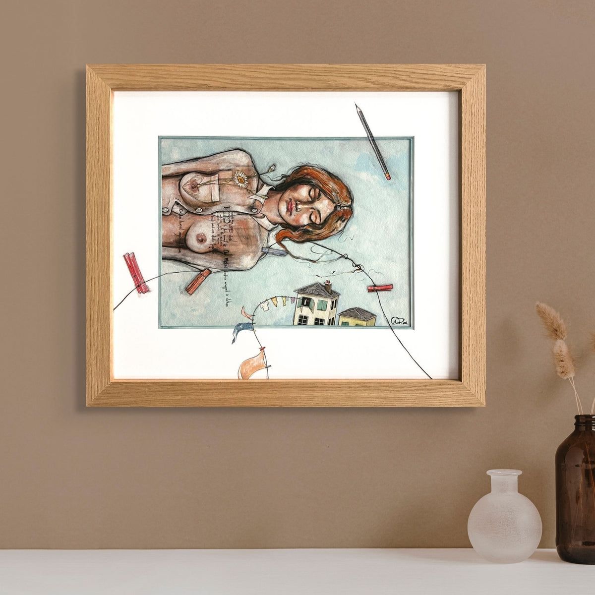 From Under Our Shell - Hand Embellished