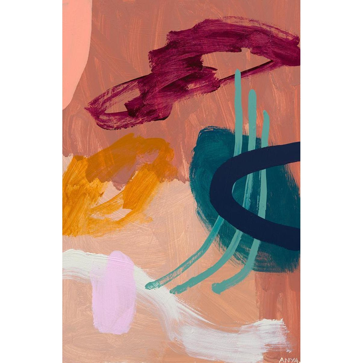 Mark Making Study #33 - Paper Print