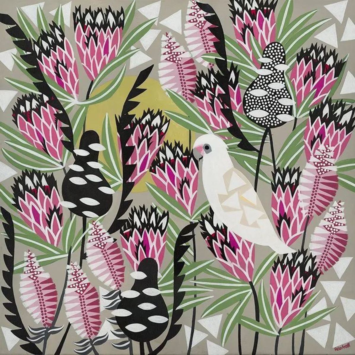 Pink Mink Corella - Paper Print